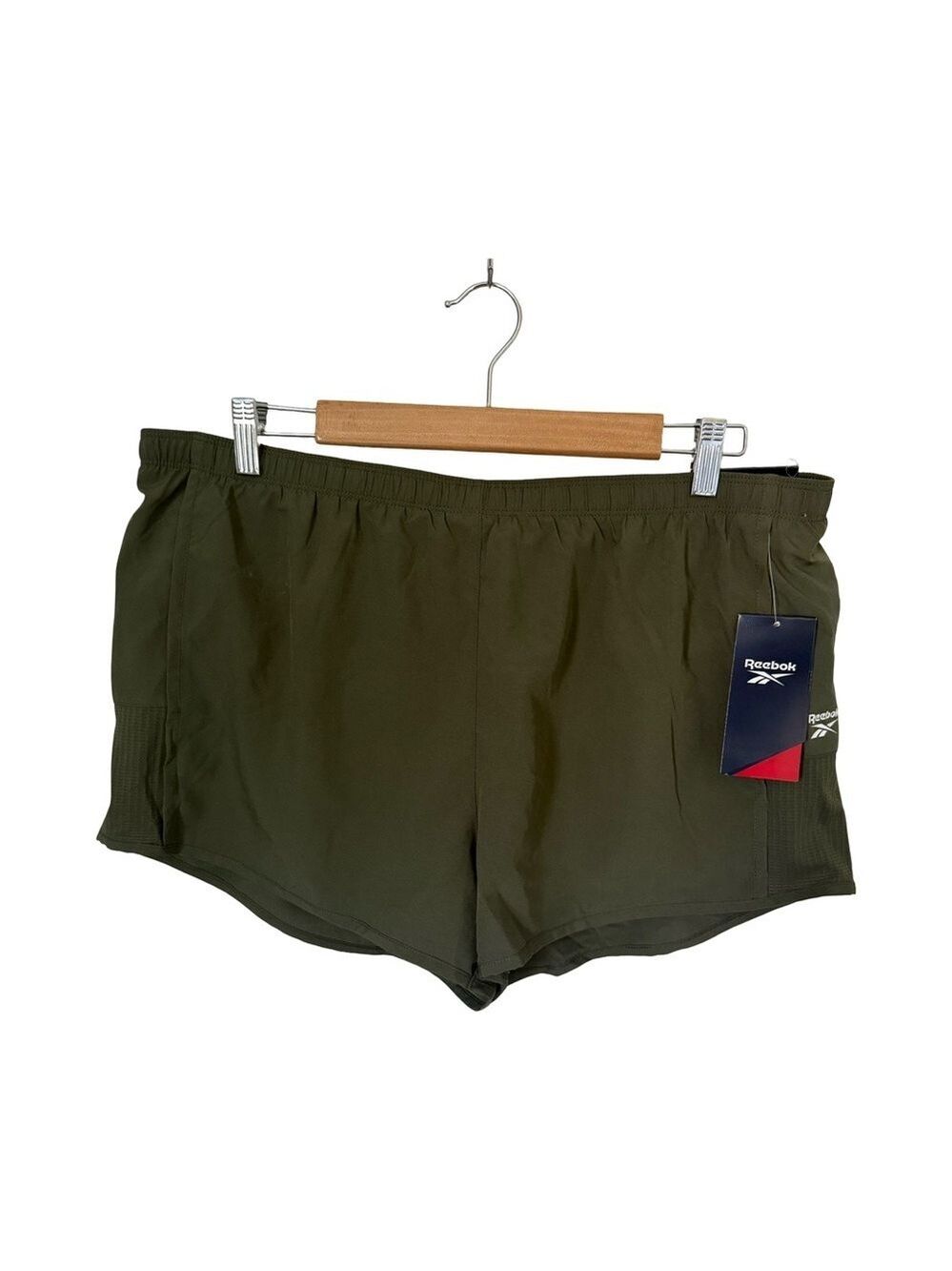 Reebok Run With It Short Green Lined Relaxed Short NWT Size XL